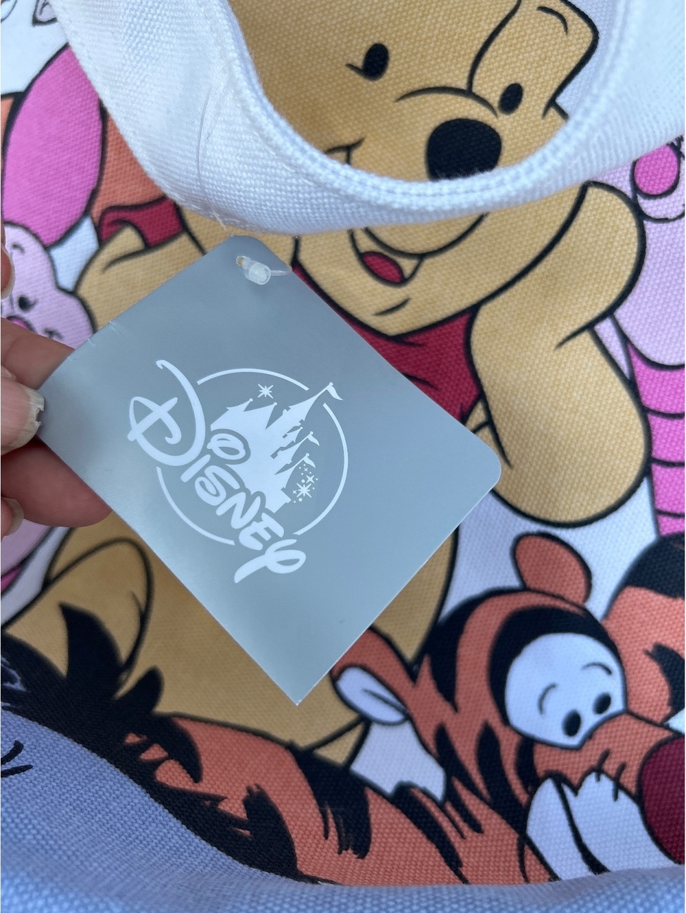 Disney Winnie the Pooh and Friends Canvas Tote Bag - Picture 2 of 6
